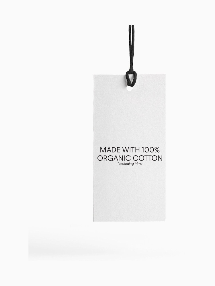 Calvin Klein White Slim Cotton T-Shirt - Image 5 of 5 Calvin Klein White Slim Cotton T-Shirt - Image 5 of 5