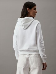 Bela - Calvin Klein kapucar iz Blend flisa - Slika 4 iz 5