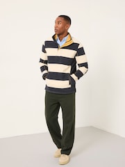 FatFace Airlie Navy Rugby Stripe - Image 3 of 6