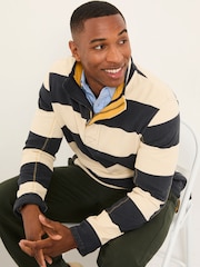 FatFace Airlie Navy Rugby Stripe - Image 5 of 6