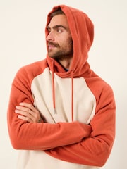 FatFace Brooke Oatmeal Overhead Contrast Raglan Hoodie - Image 5 of 6