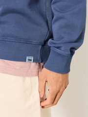 FatFace Brooke Denim Dark Blue Henley - Image 6 of 7