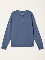 FatFace Brooke Denim Dark Blue Henley - Image 7 of 7