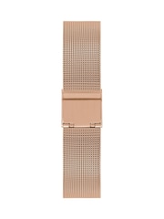 Limit  33mm Womens Round Rose Gold Analogue Watch with Rose Gold Mesh Strap - Image 2 of 4