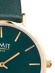 Limit  38mm Womens Round Gold Analogue Watch with Green Strap - Image 3 of 4