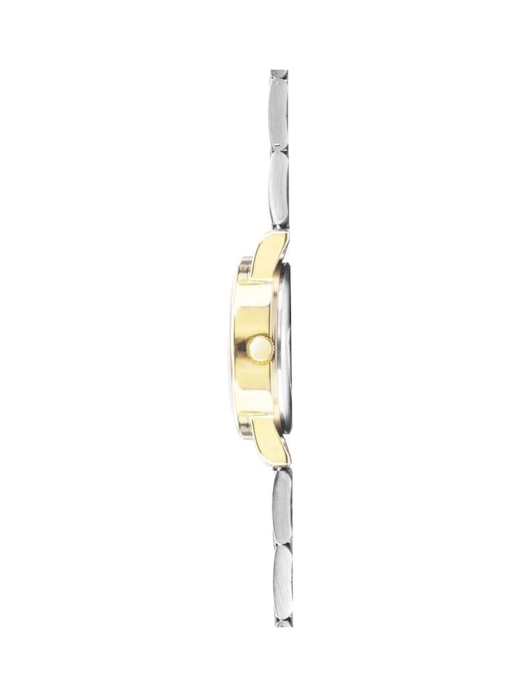 Limit 26mm Womens Round Gold Analogue Watch with Two Tone Bracelet - Image 4 of 4 Limit 26mm Womens Round Gold Analogue Watch with Two Tone Bracelet - Image 4 of 4