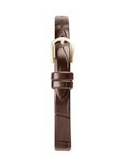 Limit Classic 30mm Womens Round Gold Analogue Watch with Brown Strap - Image 2 of 4