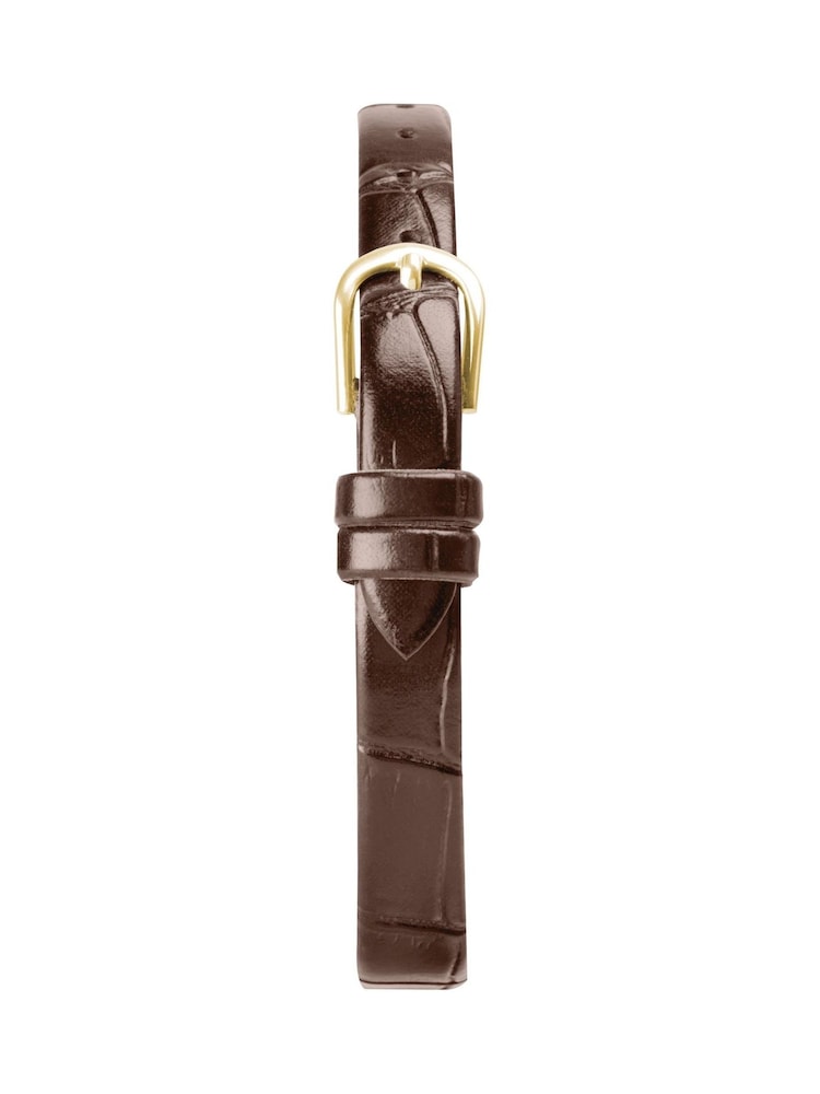 Limit Classic 30mm Womens Round Gold Analogue Watch with Brown Strap - Image 2 of 4