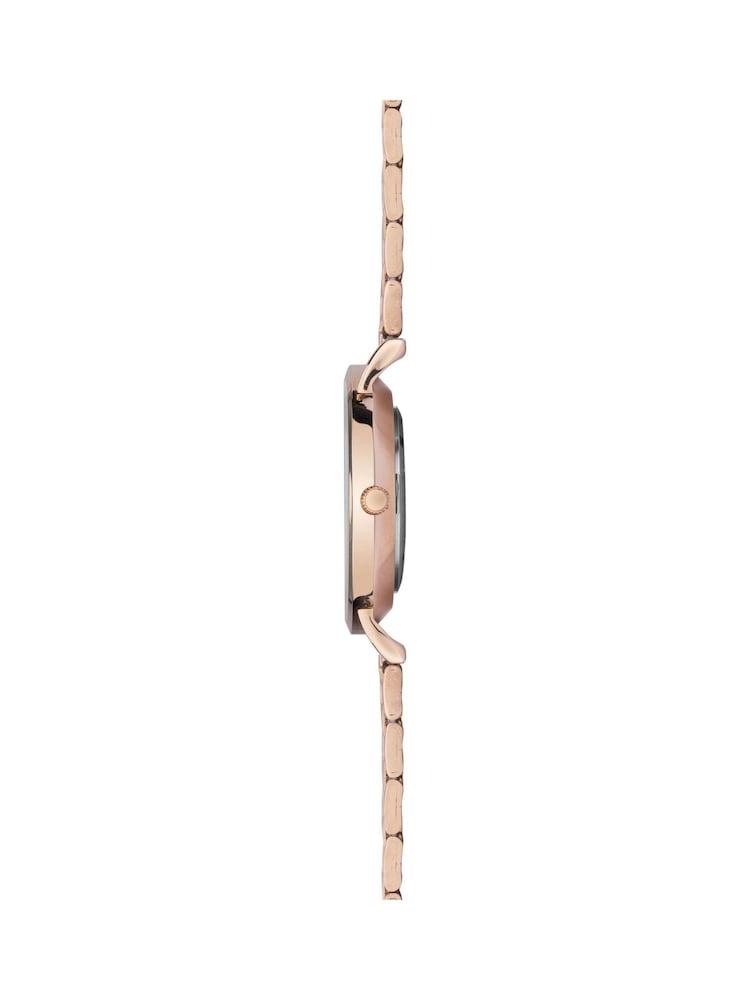Limit  35mm Womens Round Rose Gold Analogue Watch with Rose Gold Bracelet - Image 4 of 4