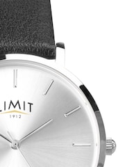 Limit Secret Garden 36mm Womens Round Silver Analogue Watch with Black Strap - Image 3 of 4
