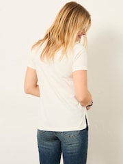 FatFace Natalie Ivory Tapestry T Shirt - Image 2 of 4