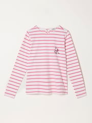 Rosa - FatFace langermet topp med rund hals - Bilde 6 av 6