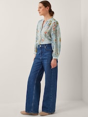 Monsoon Blue Jesse Floral Print Blouse - Image 1 of 5