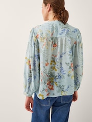 Monsoon Blue Jesse Floral Print Blouse - Image 2 of 5