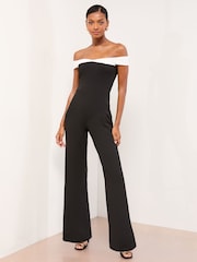 Lipsy Bardot Maxi Jumpsuit - Imagem 1 de 4