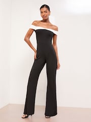 Lipsy Bardot Maxi Jumpsuit - Imagem 3 de 4