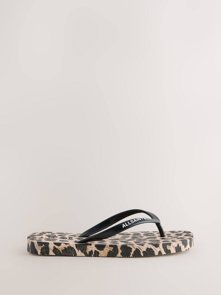 Cętki - smALLSAINTS Square Toe Flip Flops - Obraz 2 z 5