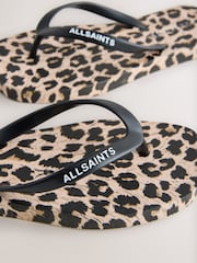 Cętki - smALLSAINTS Square Toe Flip Flops - Obraz 3 z 5