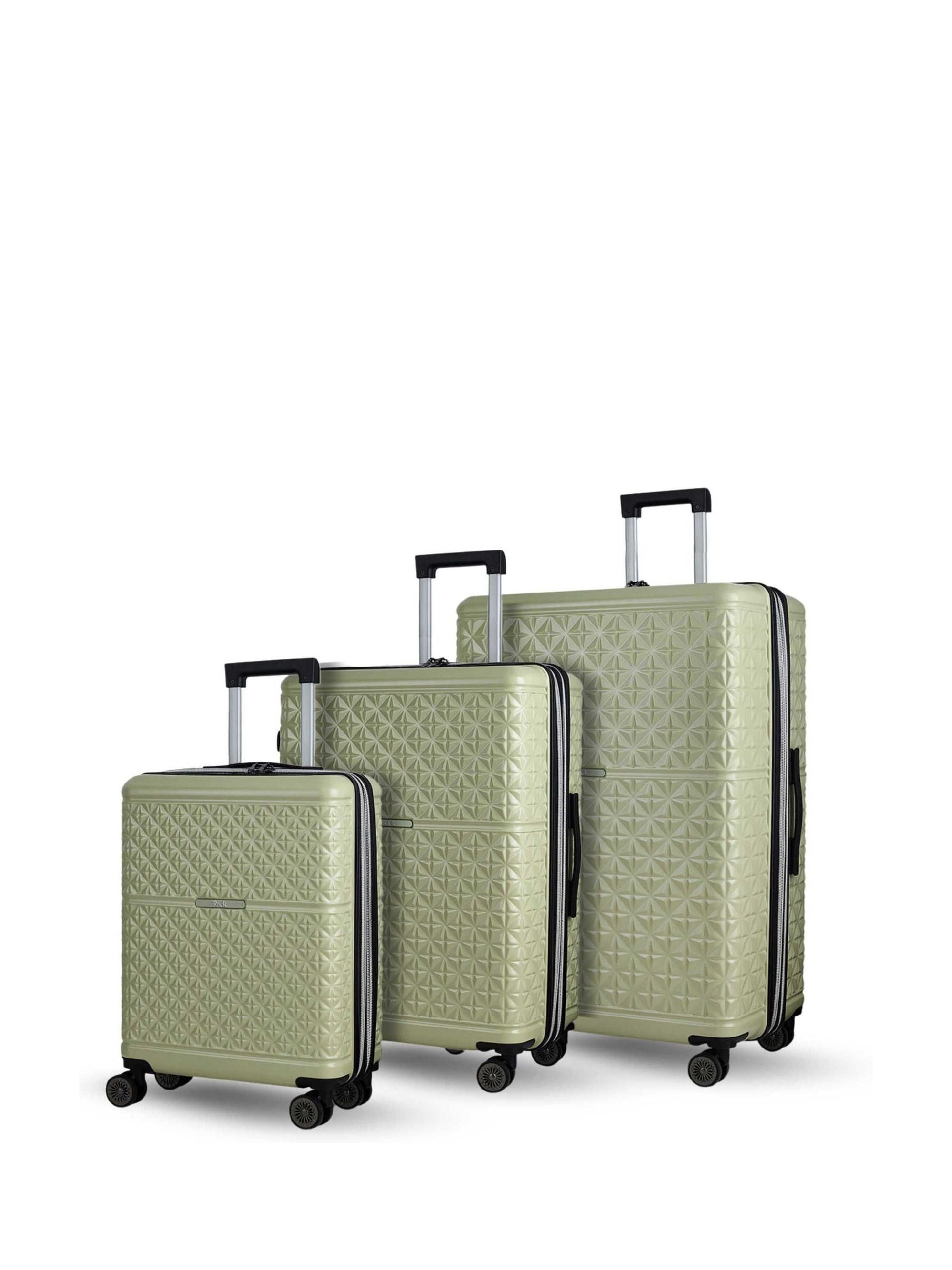 Rock Maya Suitcase Sage Green Size 3Pc Set - Image 3