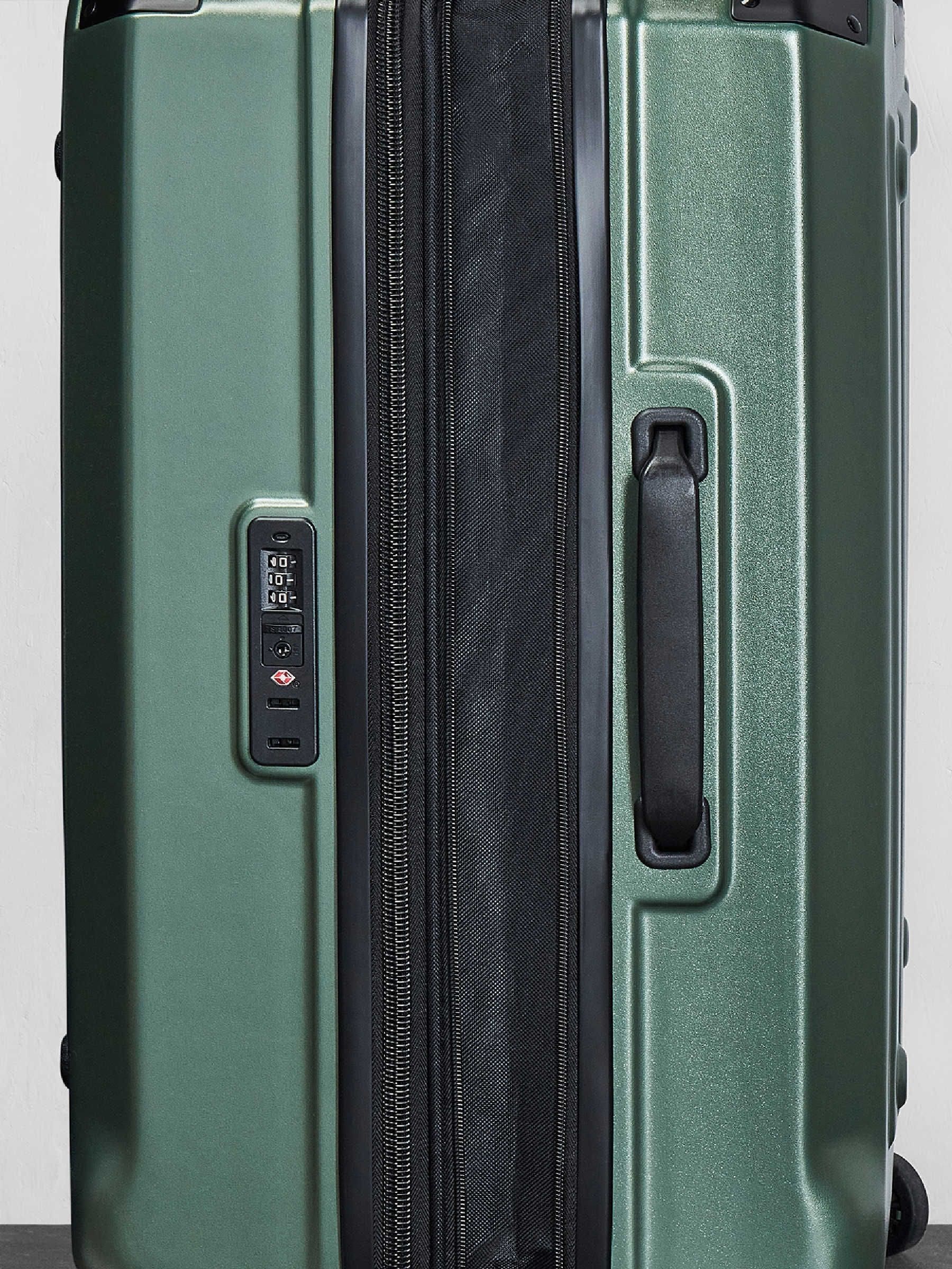 Buy Rock Luggage Green Large Alpine Suitcase from Next USA