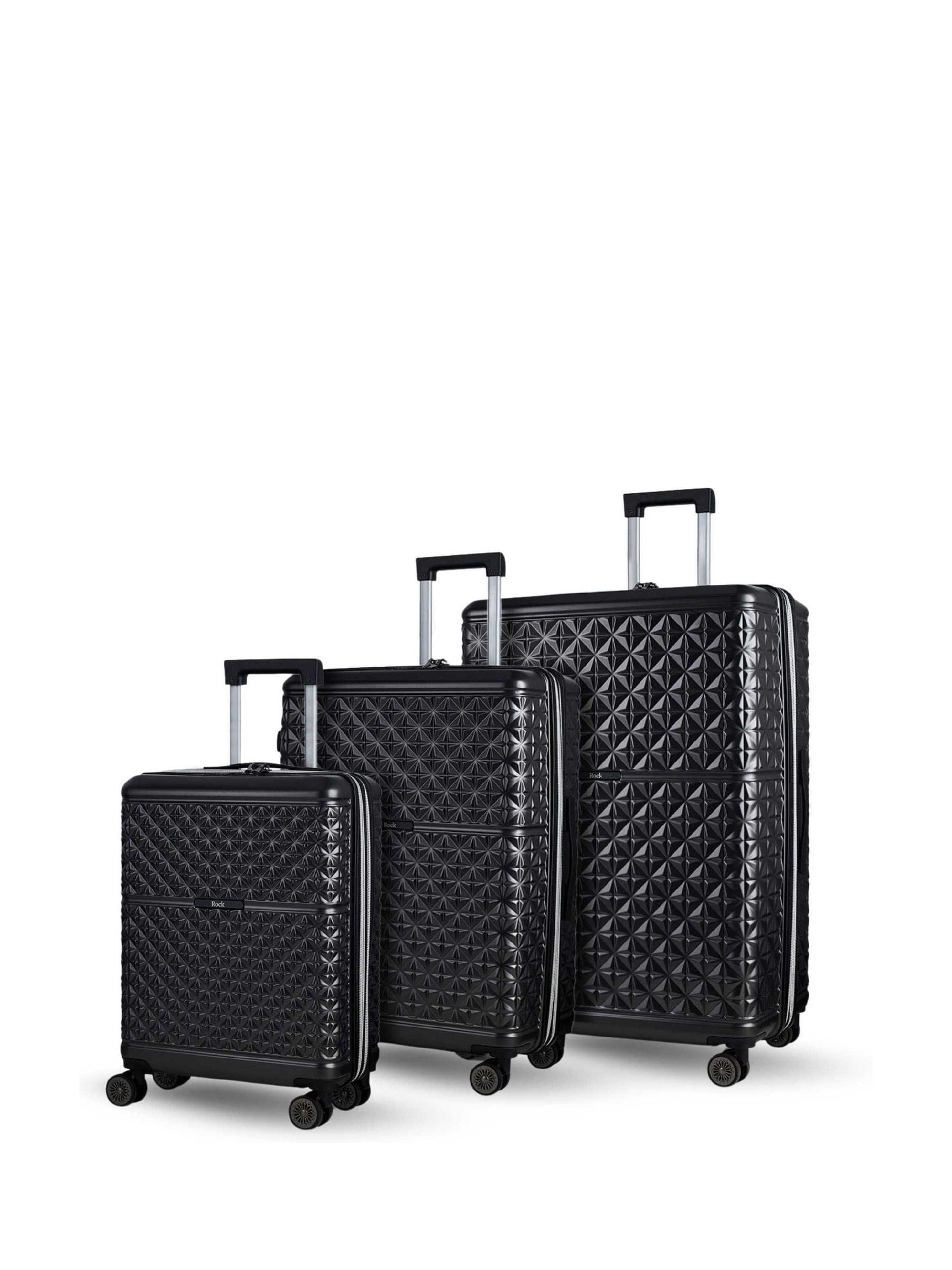 Buy Rock Luggage Grey Maya Suitcases Set 3 Piece from Next USA
