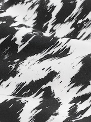 Black/Monochrome Ikat High Neck Swimsuit 2 Pack - Image 10 of 10