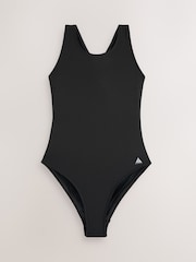 Black/Monochrome Ikat High Neck Swimsuit 2 Pack - Image 8 of 10