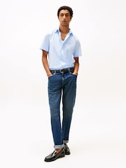 Tommy Hilfiger Blue Core Flex Poplin Shirt - Image 2 of 5