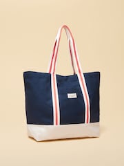 Joules Promenade Canvas Tote - תמונה 6 מתוך 9