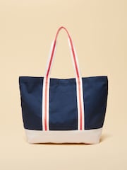 Joules Promenade Canvas Tote - תמונה 7 מתוך 9