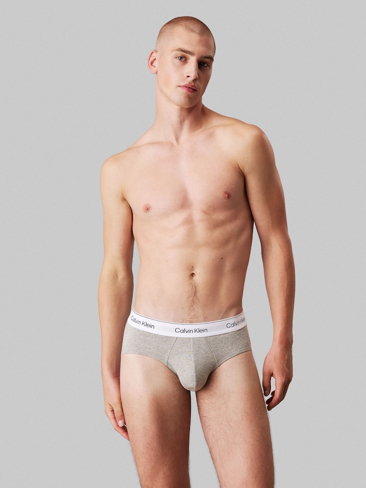 Calvin Klein Icon Cotton Stretch Briefs 3 Pack - Imagem 5 de 5
