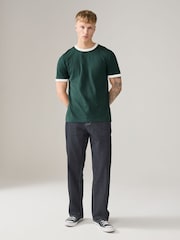 Green Single Ringer T-Shirts - Image 2 of 8