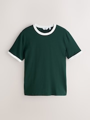 Green Single Ringer T-Shirts - Image 6 of 8