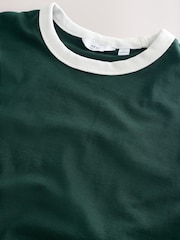 Green Single Ringer T-Shirts - Image 8 of 8