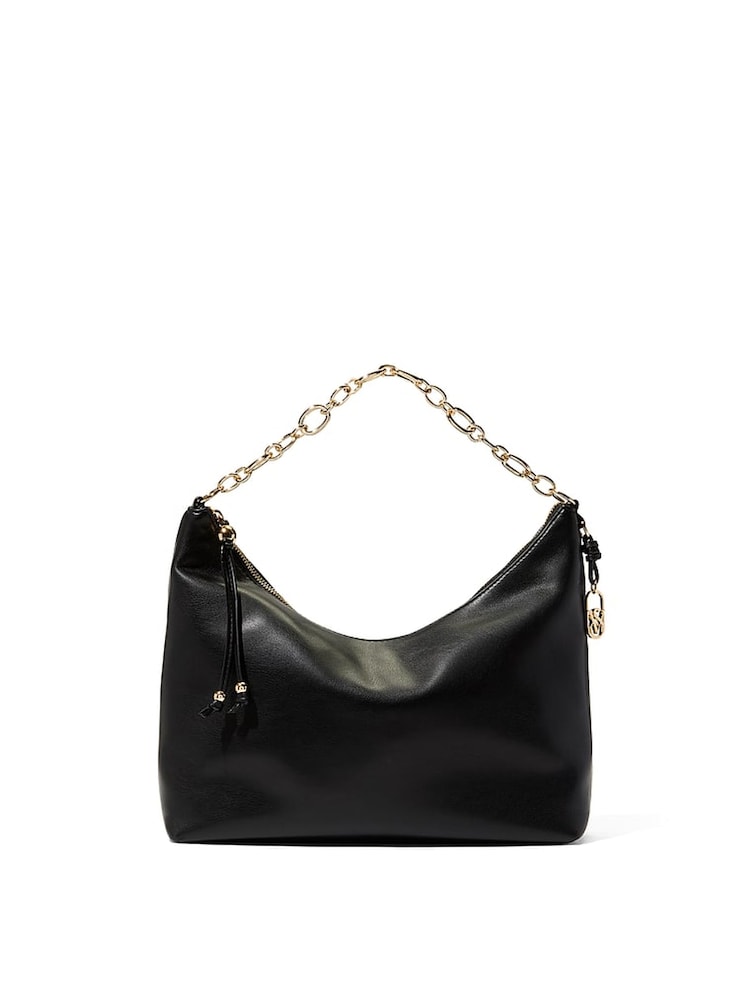 Victoria's Secret Black Medium Hobo Bag - Image 1 of 2