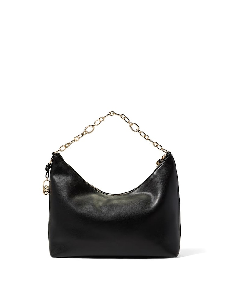 Victoria's Secret Black Medium Hobo Bag - Image 2 of 2