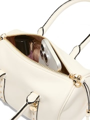 Victoria's Secret Swan Studs Cream Small Roll Duffle Bag - Image 4 of 4