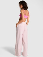 Victoria's Secret PINK Heather Pink Petal Split Hem Joggers - Image 2 of 3