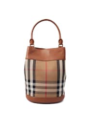 Burberry Nova Check Bucket Bag - Large Tote - Image 1 of 6