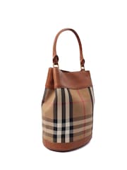Burberry Nova Check Bucket Bag - Large Tote - Image 2 of 6