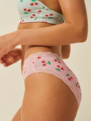Stripe & Stare Blue Classic Knickers 4 Pack - Imagen 4 de 7