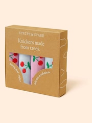 Stripe & Stare Blue Classic Knickers 4 Pack - Imagen 7 de 7