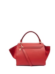Celine Red Trapeze Medium Handle Top - Image 2 of 7