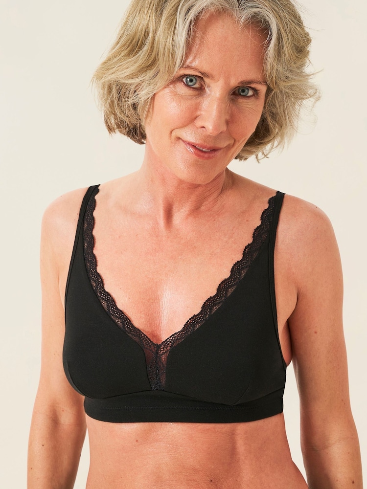 Stripe & Stare Lace Bralette - Image 1 of 7 Stripe & Stare Lace Bralette - Image 1 of 7