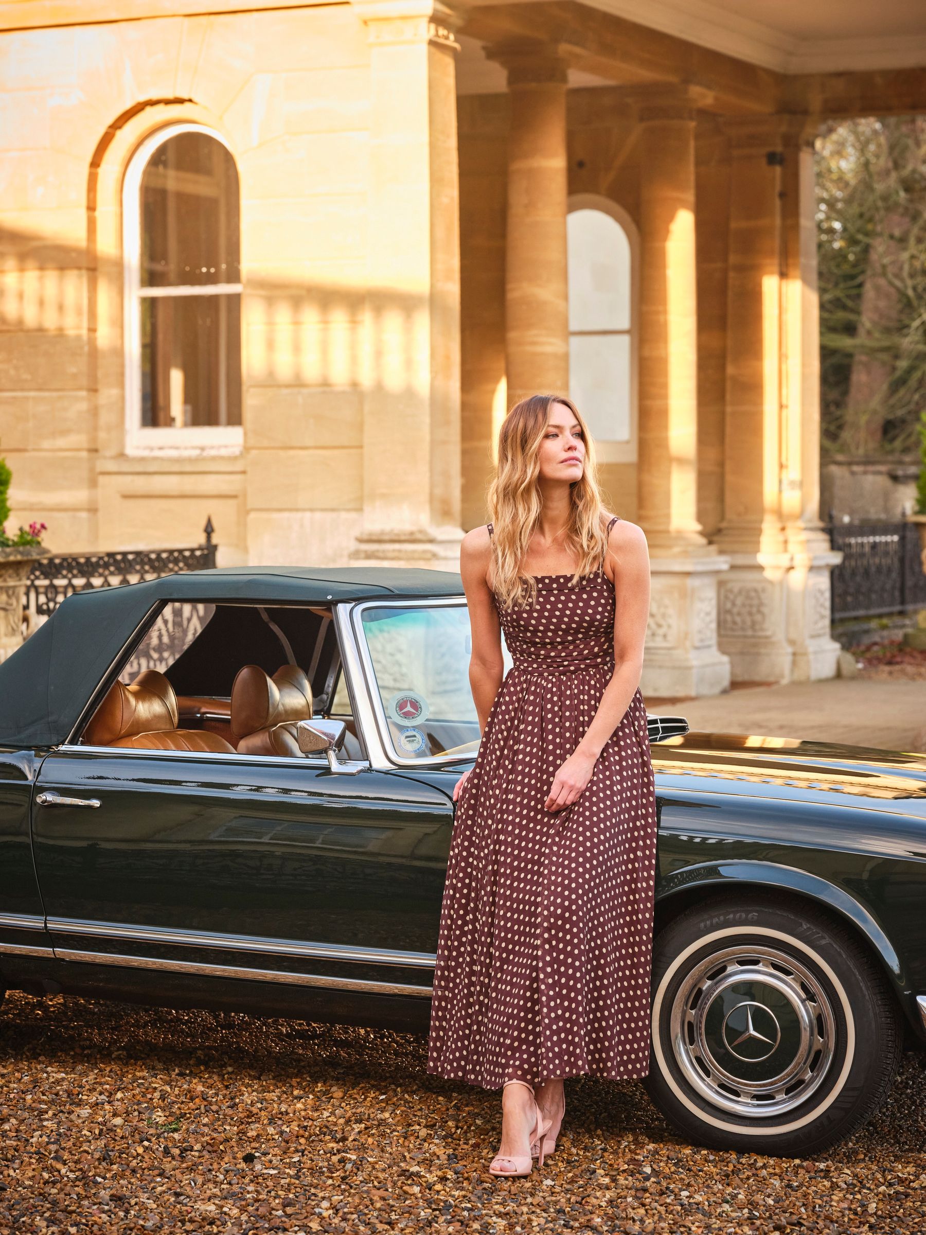 Buy FatFace Mischa Chocolate Brown Prom Dress from the Next UK