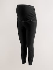 Blue/Black Maternity Denim Jeggings 2 Pack - Image 3 of 7