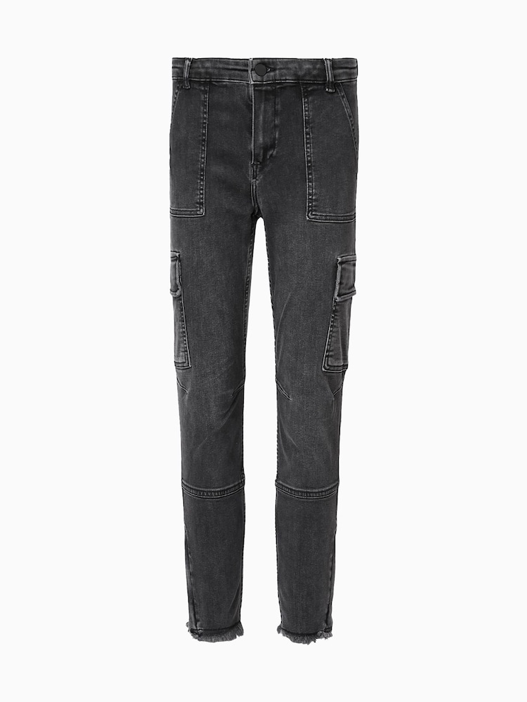 AllSaints Black Duran Skinny Jeans - Image 9 of 9