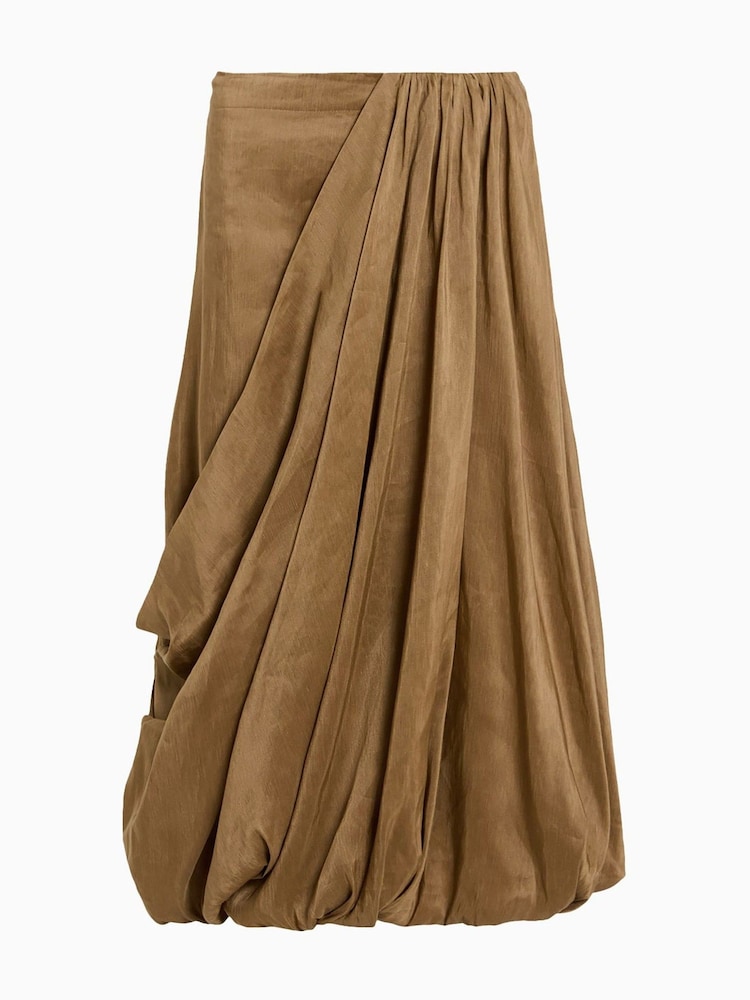 AllSaints Brown Nia Skirt - Image 7 of 7 AllSaints Brown Nia Skirt - Image 7 of 7