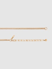 Reiss Gold Georgia Chain-Link Belt - Image 2 of 3