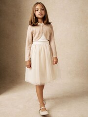 Reiss Gold Abi Cardigan - Image 1 of 5